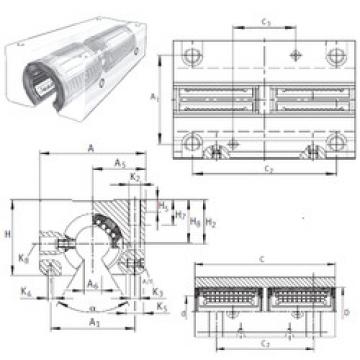 linear bearing shaft KTSOS20-PP-AS INA