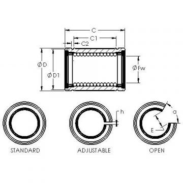 linear bearing shaft LBB 10 AJ AST