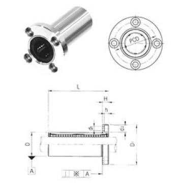 linear bearing shaft LMEF12L Samick