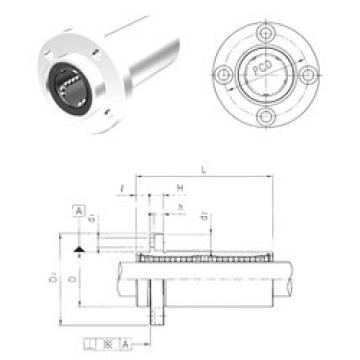 linear bearing shaft LMEFP12L Samick