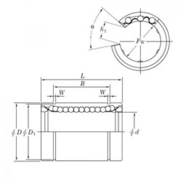 linear bearing shaft SESDM13 OP KOYO