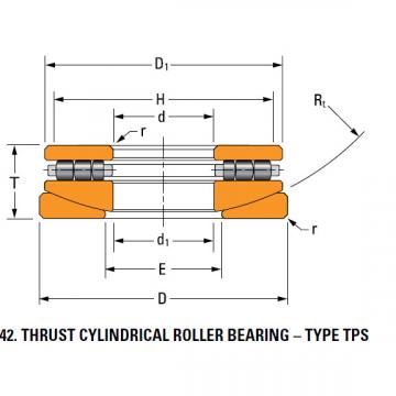 TPS thrust cylindrical roller bearing 120TPS151