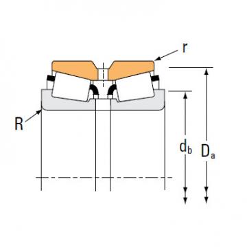 TDO Type roller bearing 14131 14276D