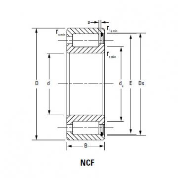 CYLINDRICAL ROLLER BEARINGS TWO Row NNU4088MAW33 NNU4088MAW33