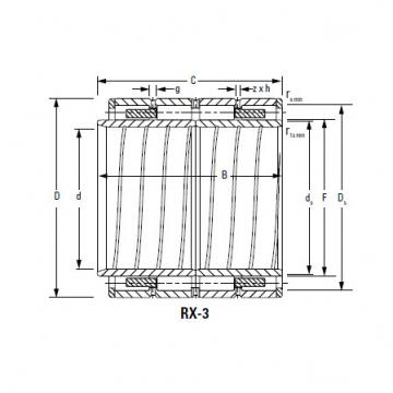 Four-Row Cylindrical Roller Bearings 780ARXS3141 853RXS3141