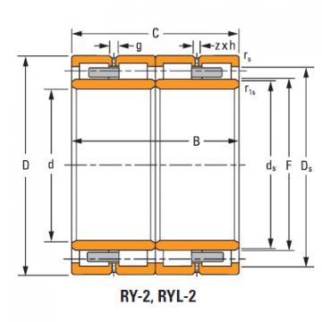 cylindrical roller bearing inner ring outer assembly 160arvsl1468 180rysl1468