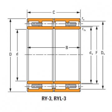 cylindrical roller bearing inner ring outer assembly 260arvsl1744 292rysl1744
