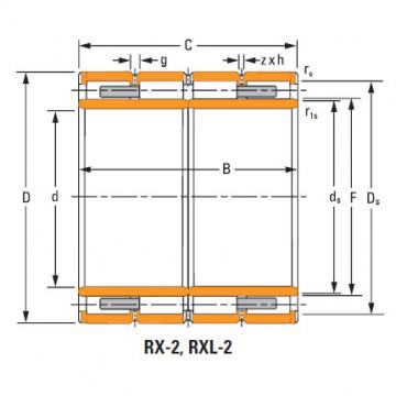 cylindrical roller bearing inner ring outer assembly 170ryl6462