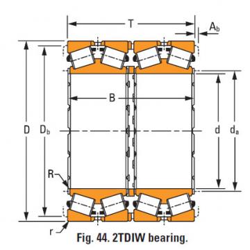 four-row tapered roller Bearings 48680dgw 48620d