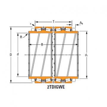 four-row tapered roller Bearings 48393d 48320d