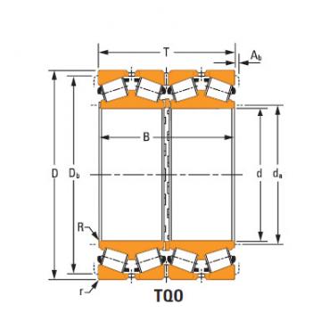 four-row tapered roller Bearings 67791dgw –