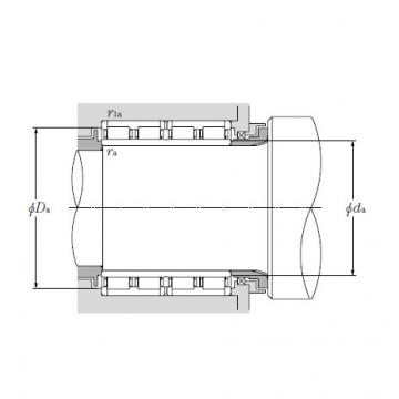 Four Row Cylindrical Roller Bearings NTN 4R4054