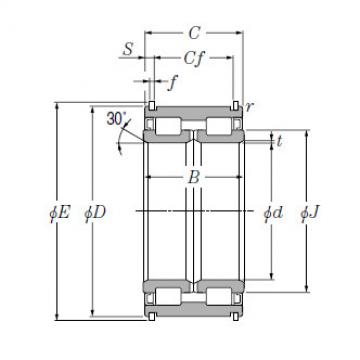 SL Type Cylindrical Roller Bearings for Sheaves NTN SL04-5030NR