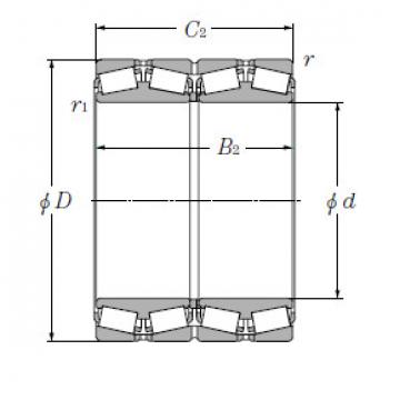 Four Row Tapered Roller Bearings Singapore 623076