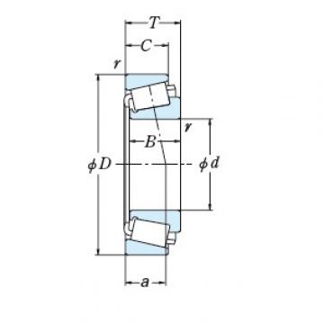 SINGLE ROW TAPERED ROLLER BEARINGS JAPAN BRAND 30238