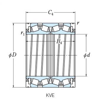 Sealed clean TAPERED ROLLER BEARINGS 101KVE2051