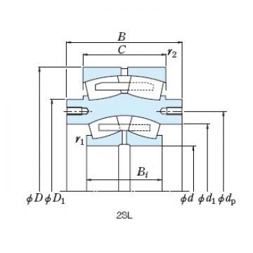 Roll Bearings for Mills NSK 2U130-16