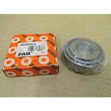NIB FAG 30305CZ SET TAPERED ROLLER BEARING CONE &amp; CUP 30305 CZ 25 mm 62 mm OD