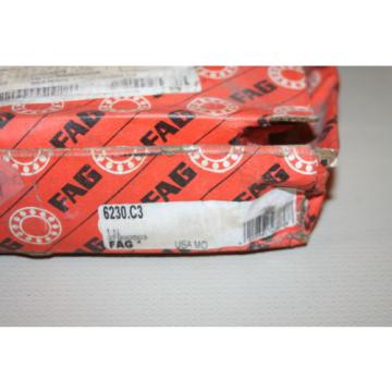 New FAG 6230.C3 Deep Groove Bearing