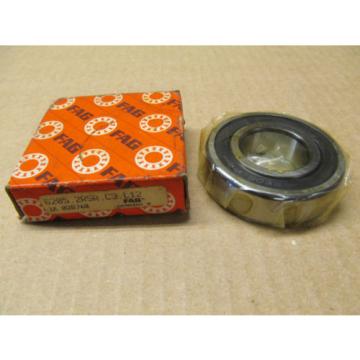 1 NIB FAG 6205-2RSR 62052RSR SINGLE ROW BALL BEARING