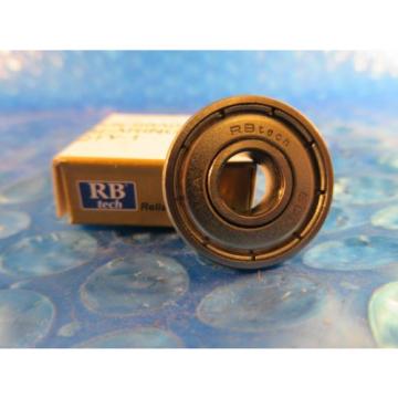 RB TECH 608 ZZ, 2Z Deep Groove Roller Bearing (SKF, KOYO, FAG, NSK, NTN)