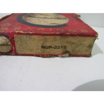 CONSOLIDATED FAG NUP-2215 PRECISION BEARING 5&#034; OUTTER DIA 3&#034; INNER DIA ***NIB***