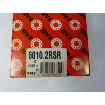 Fag 6010.2RSR Sealed Bearing 50x80x16mm ! NEW !