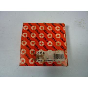 FAG 6014 Double Sealed Ball Bearing ! NEW !