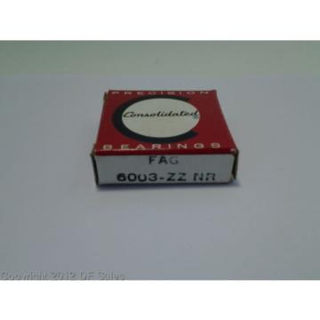 6003-ZZ-NR - FAG PRECISION NTN JAPAN BEARING - RADIALL BALL BEARING