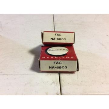 Consolidated,NTN JAPAN BEARING#FAG NA-6903 ,Free shipping to lower 48, 30 day warranty