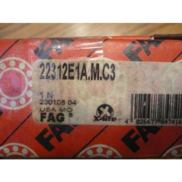 New FAG 22312E1A.M.C3  Bearing