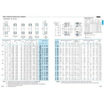 Bearing 6305 single row deep groove ball, 25-62-17 mm (choose type, tier, pack)