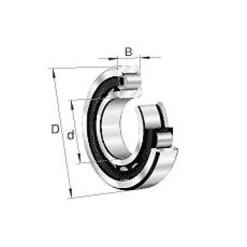 NJ319-E-M1-C4 FAG Cylindrical roller bearing