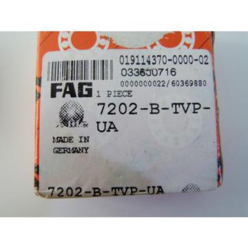 Fag x-life 7202-B-TVP-UA Angular Contact Ball Bearing