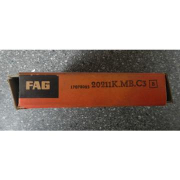 FAG Bearing / type: 20211K.MB.C3 / Storage of tons of / new in original package
