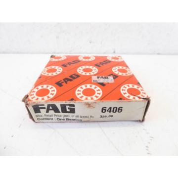FAG 6406 One Bearing