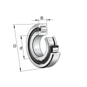 NUP219-E-M1 FAG Cylindrical roller bearing