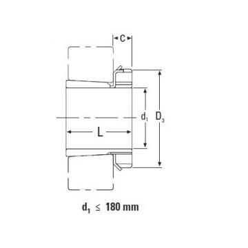 Timken TAPERED ROLLER BEARINGS H3128    