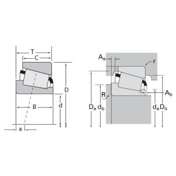 Timken DEEP GROOVE BALL BEARINGS JLM67042  -  JLM67020P  