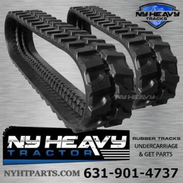 TWO NEEDLE ROLLER BEARING NY  HEAVY  RUBBER  TRACKS  FITS KOMATSU PC27 300X52.5X80 FREE SHIPPING