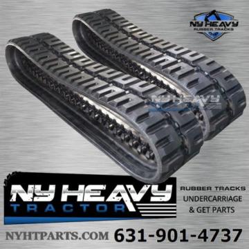 TWO NEEDLE ROLLER BEARING NY  HEAVY  RUBBER  TRACKS  FITS KOMATSU CK30-1 C-LUG 450X86X56 FREE SHIP