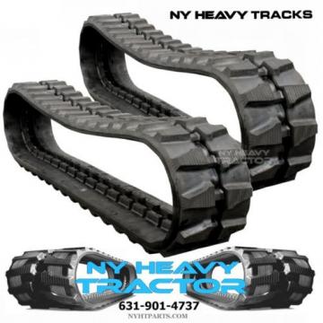 TWO NY HEAVY RUBBER TRACKS FITS VOLVO ECR48 400X72.5X74 FREE SHIPPING