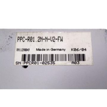 Rexroth Indramat Controller PPC-R01.2N-N-V2-FW DeviceNet PPC-R01.2