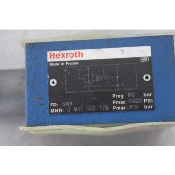 BOSCH REXROTH 0811145176 HYDRAULIC PRESSURE CONTROL VALVE