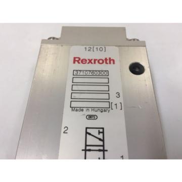 REXROTH 3710760300 3/2-way 1/2 inch  Piloted Air Control Valve