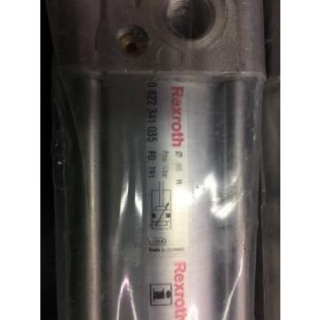 2 New REXROTH 0 822 341 035 Double Acting Air Pneumatic Cylinders