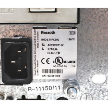 Rexroth PC RHO4.1/IPC300 BASIC Unit RH04.1