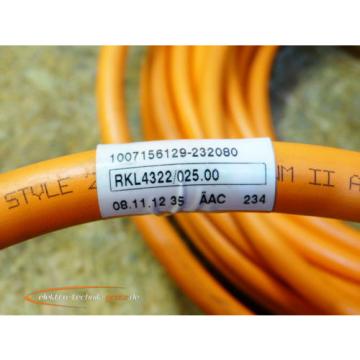 Rexroth RKL4322/025.0 Power Cable   &gt; ungebraucht! &lt;