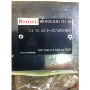 REXROTH HSZ06A218-3X/A050M00 HYDRAULIC PRESSURE RELIEF VALVE NEW R900739384