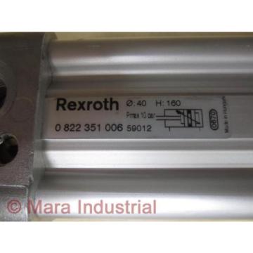 Rexroth 0 822 351 006 59012 Cylinder 082235100659012 - New No Box